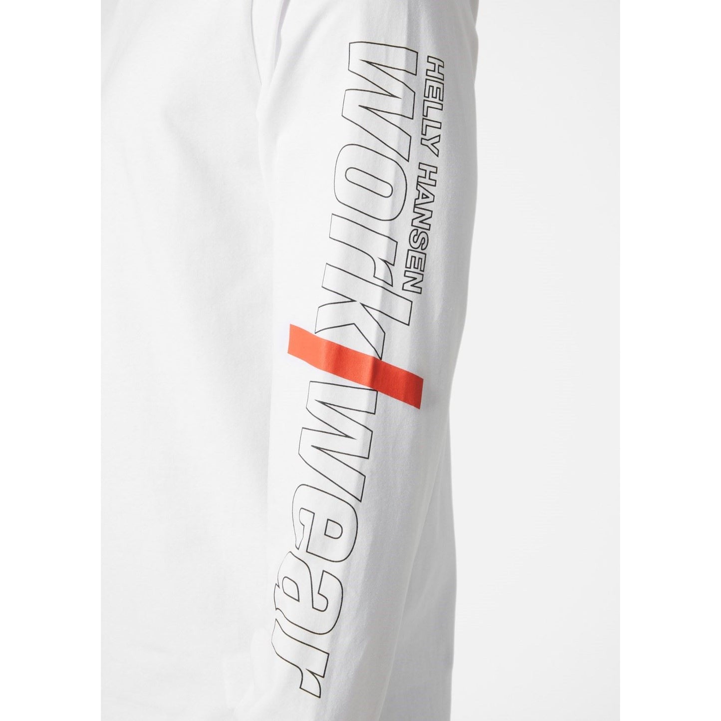 Helly Hansen Workwear Men's Logo Longsleeve in White