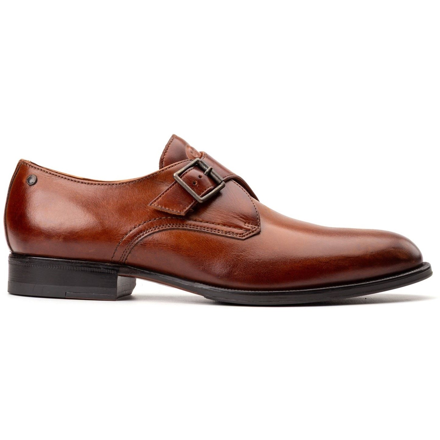 Base London Faraday Leather Men's Burnt Tan Shoes