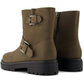 TOMS Ionie Moto Leather Women's Canteen Boots