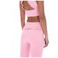 Ted Baker AGNES TBWLS263 Polyester Women's Pink Sports Leggings