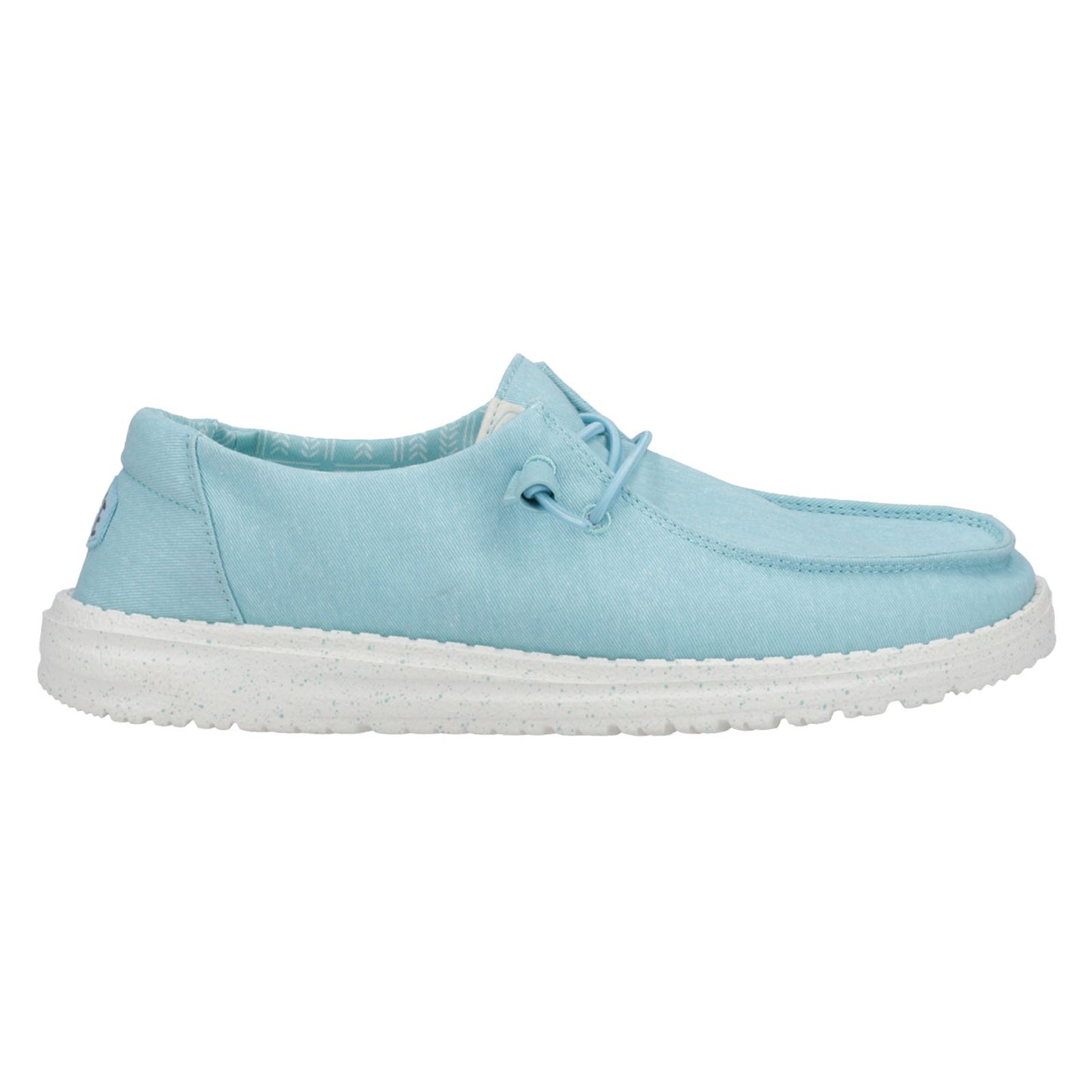 HEYDUDE Women's Wendy Canvas Shoe in Turquoise