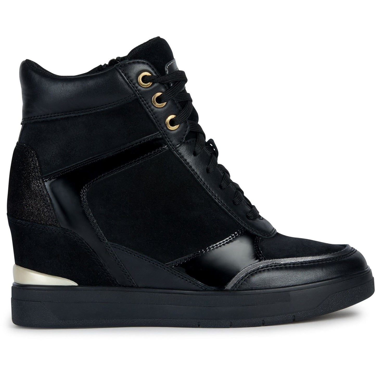 Geox Women's D MAURICA B Trainers in Black