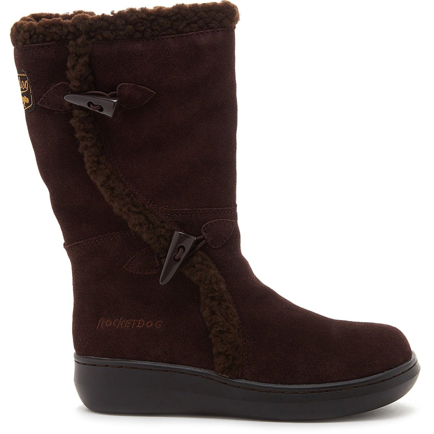 Rocket Dog Women's Slope Mid-Calf Winter Boot in Chocolate