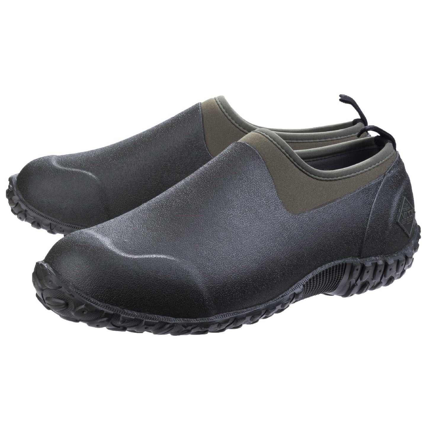 Muck Boots Men's Muckster II Low All Purpose Lightweight Shoe in Black/Moss