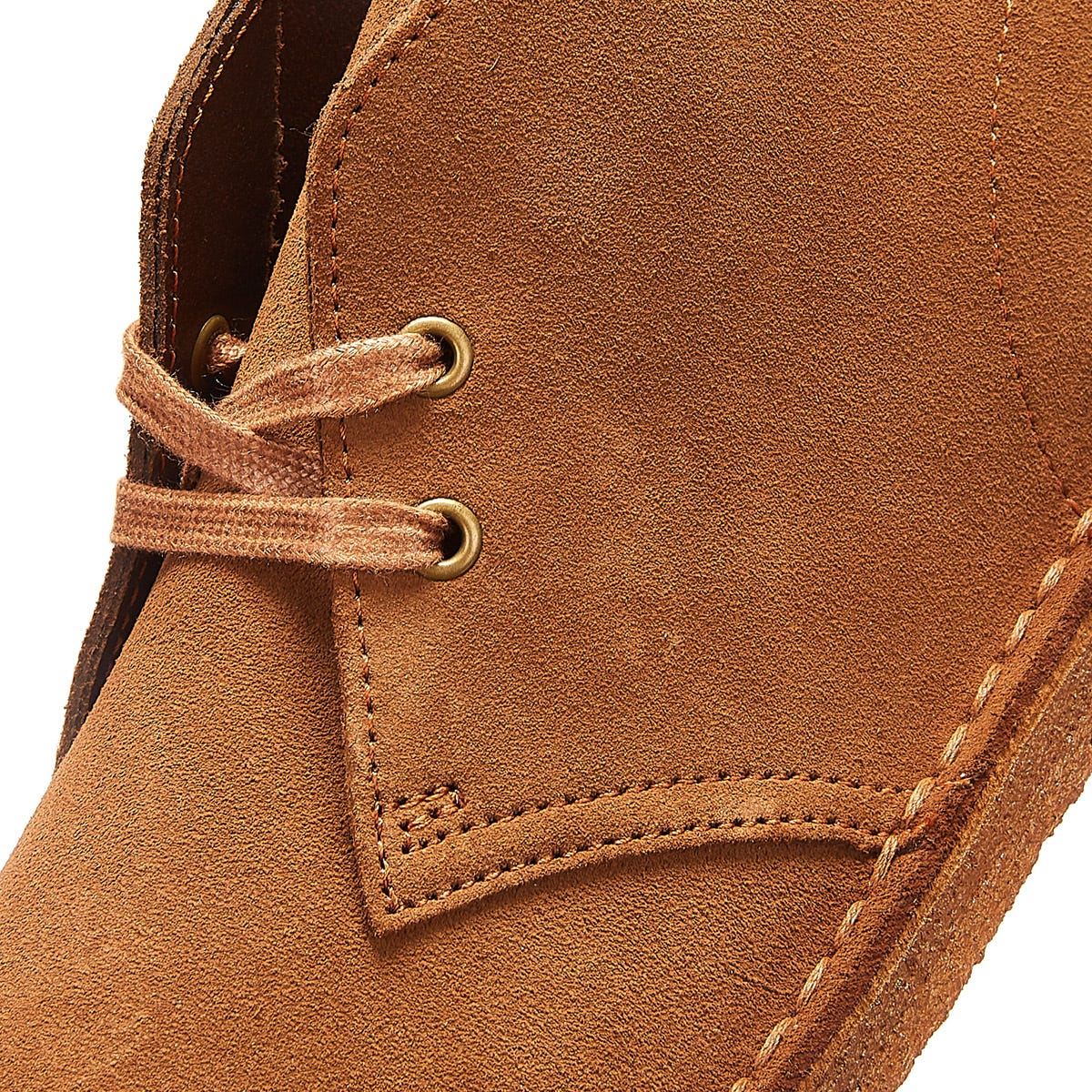 Clarks Originals Desert Trek Suede Mens Cola Boots