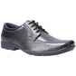 Pod Angus Leather Youth Black Shoes