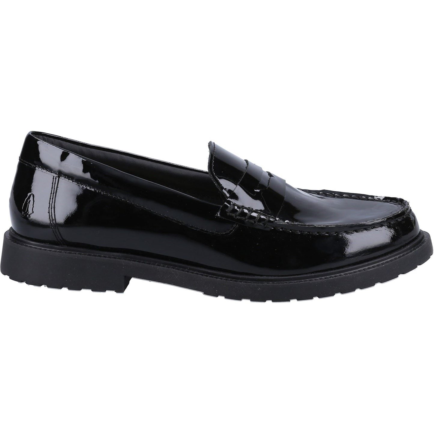 Hush Puppies Women's Verity Shoe in Patent Black