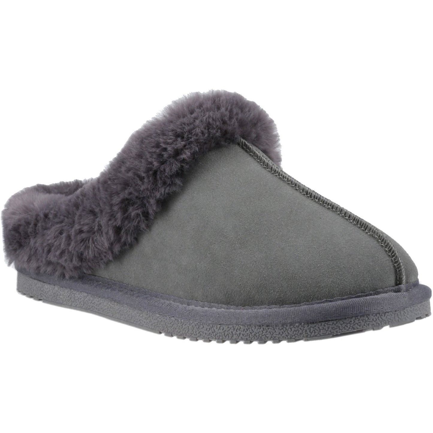 Hush Puppies Amara Suede Women's Grey Slippers
