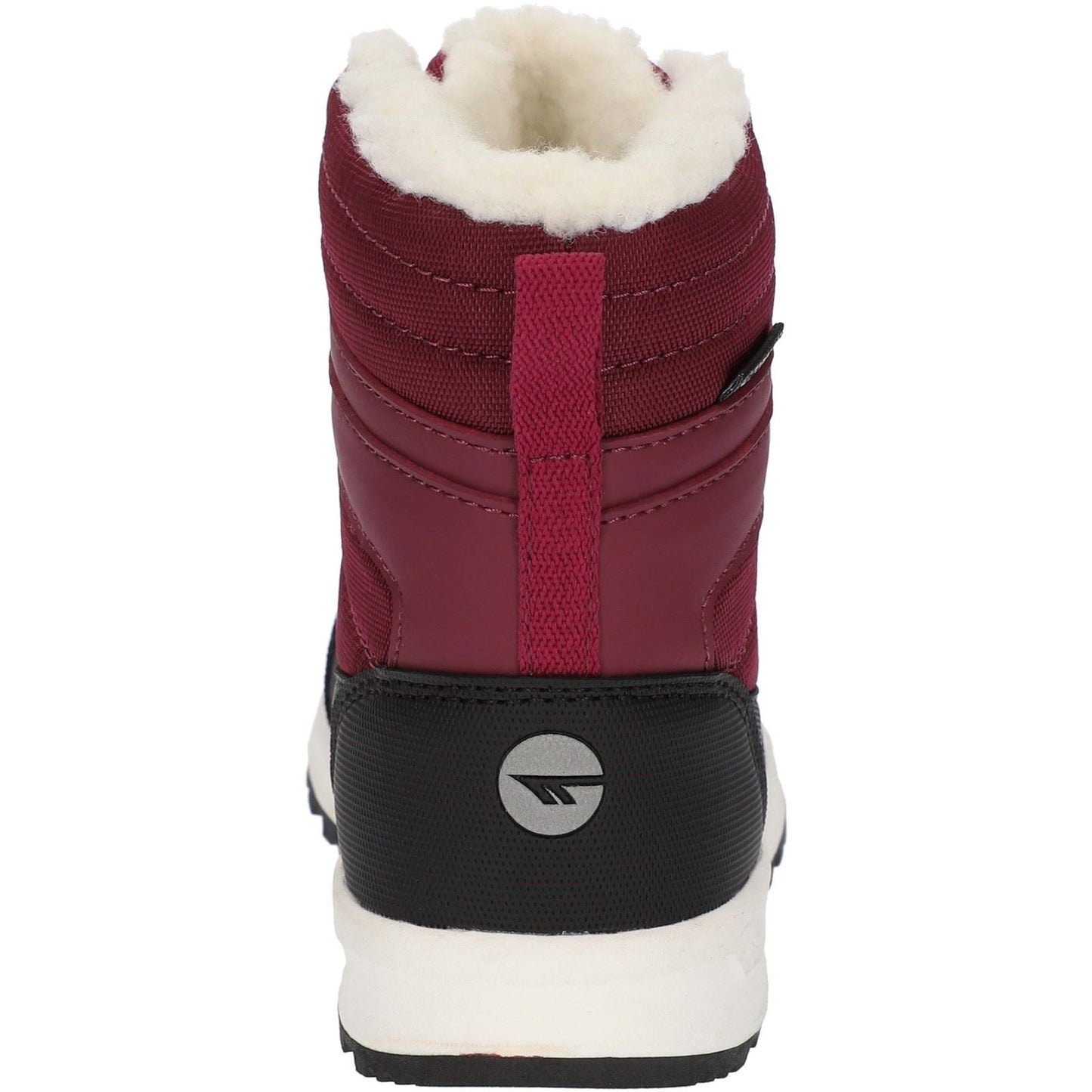Hi-Tec Leo Nylon Berry Winter Mid Calf Boots
