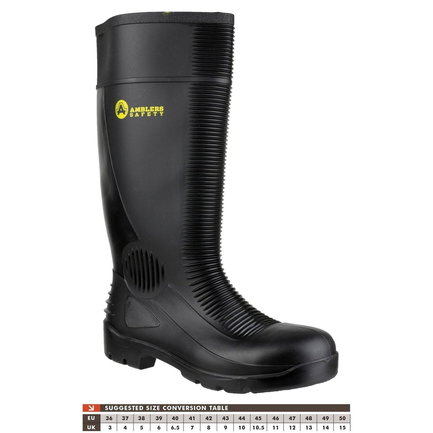 Amblers Safety FS100 Construction Safety Wellington in Black