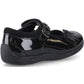 Hush Puppies Julie Ballerina Patent Leather Girl's Black Shoes