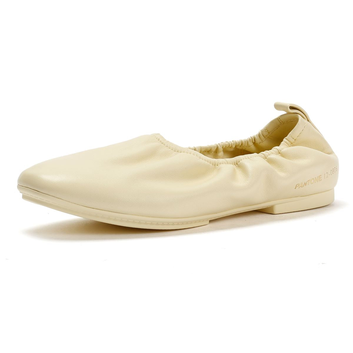 FitFlop X Pantone Delicato Ballerina Leather Women's Rutabag Shoes