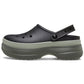 Crocs Classic Stacked Thermoplastic Black Clogs