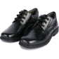 Geox Jr Federico Leather Boy's Black Lace-Up Shoes