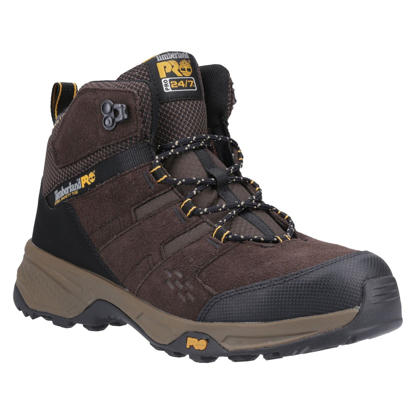 Timberland Pro Men's Switchback Safety Boot in Dark Brown