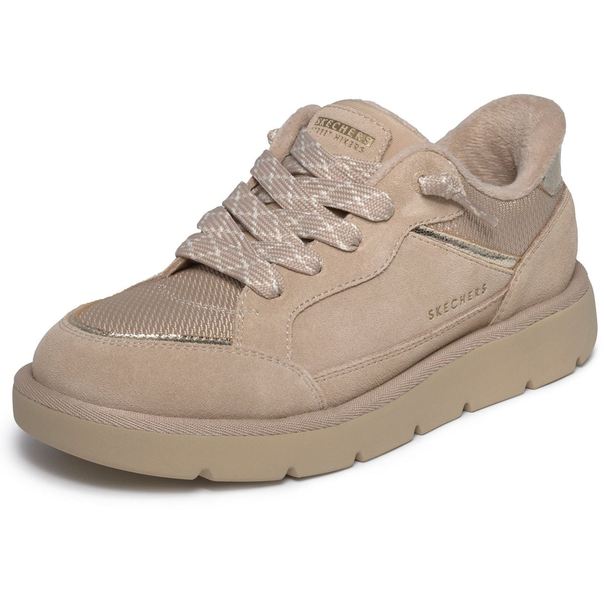 Skechers Keepsakes Cozy Street Hiker Leather Women's Sand Trainers