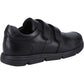 Hush Puppies Lucas Leather Junior Black Shoes