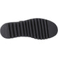 Hush Puppies Florrie T-Bar Leather Youth Black Shoes