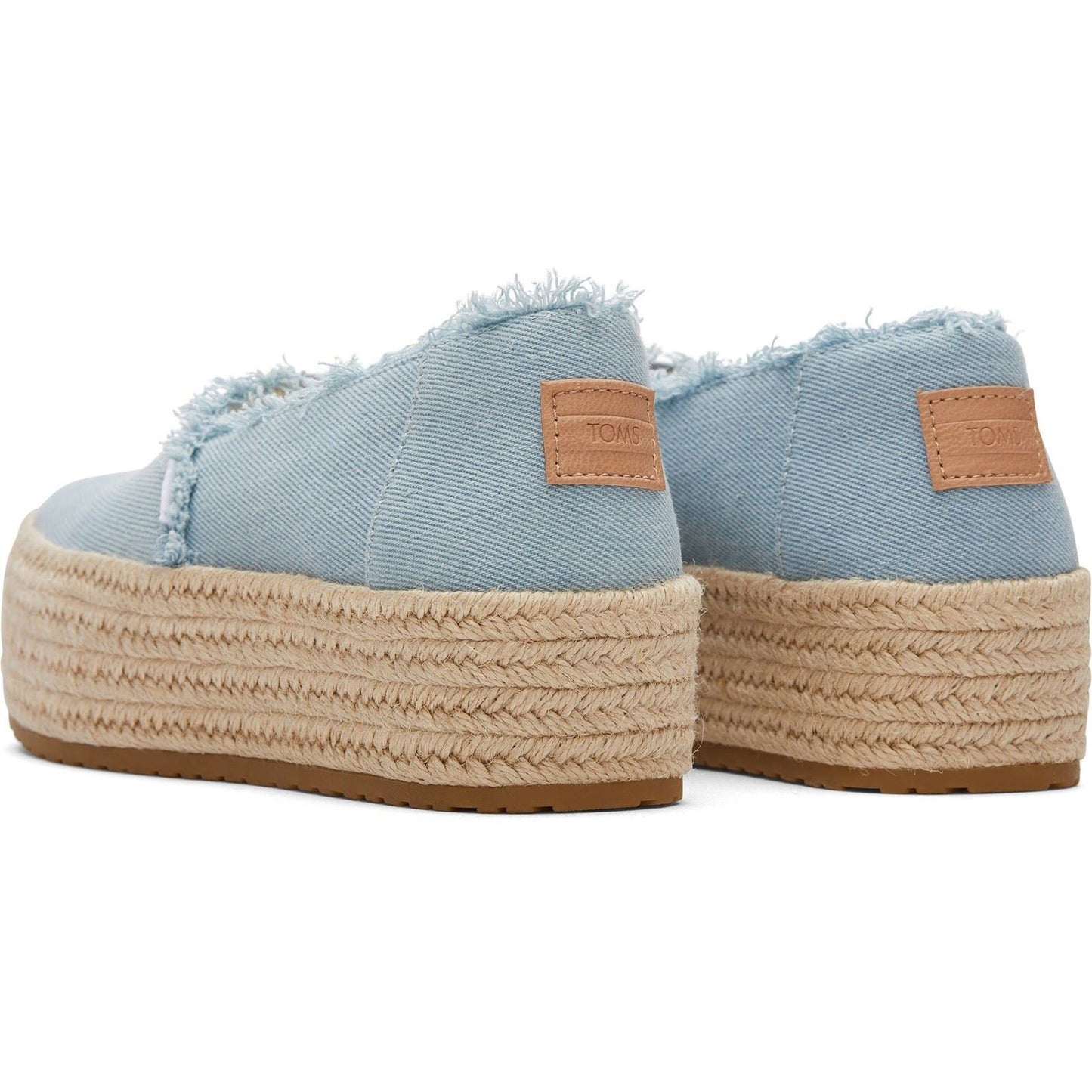 TOMS Women's Valencia Espadrille in Pastel Blue