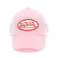 Von Dutch Velvet Trucker Pink/Red Caps