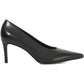 Dune Aspiring Leather Women's Black Shoes