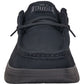 HEYDUDE Men's Wally X Suede Shoes in Black