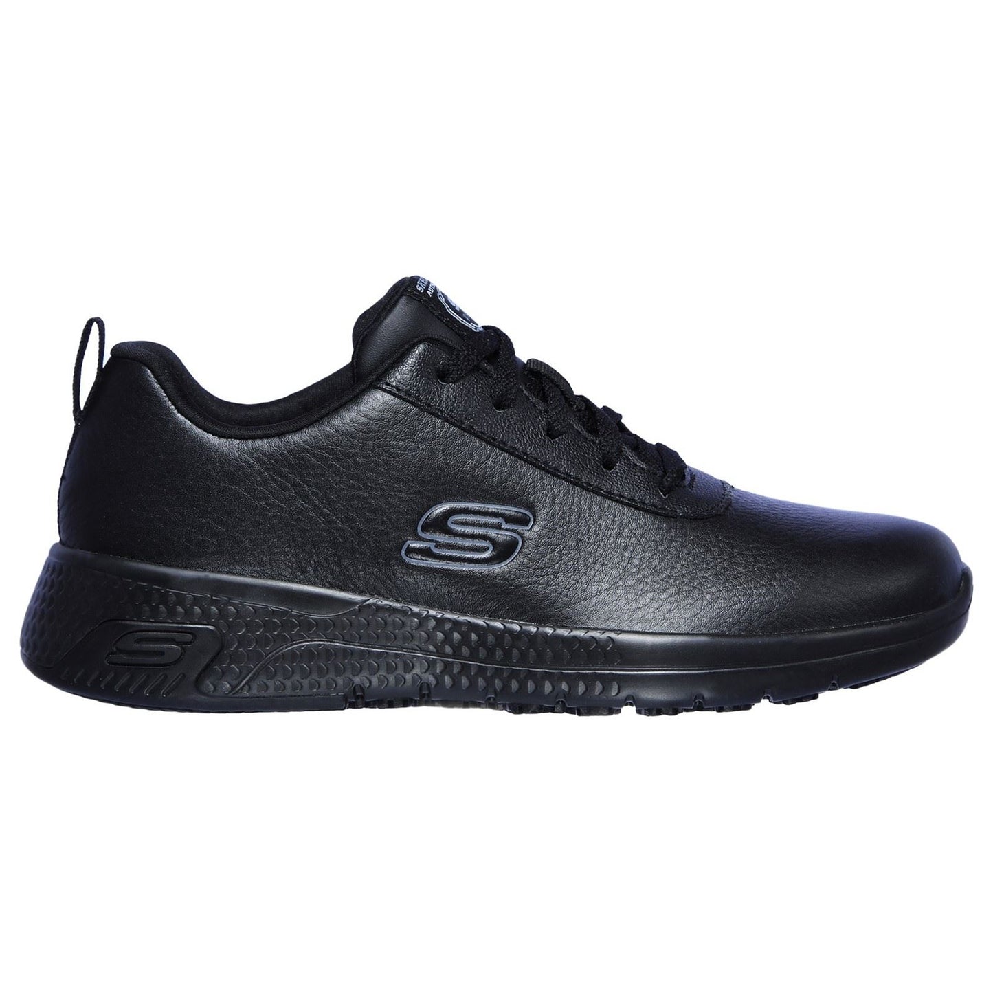 Skechers Workwear Marsing Gmina Leather Women's Black Safety Trainers