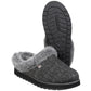 Skechers Women's Keepsakes Ice Angel Mule Slipper in Charcoal