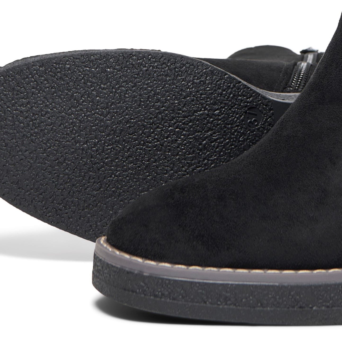 ONLY BABETTE Polyurethane Women's Black/Gold Heeled Ankle Boots