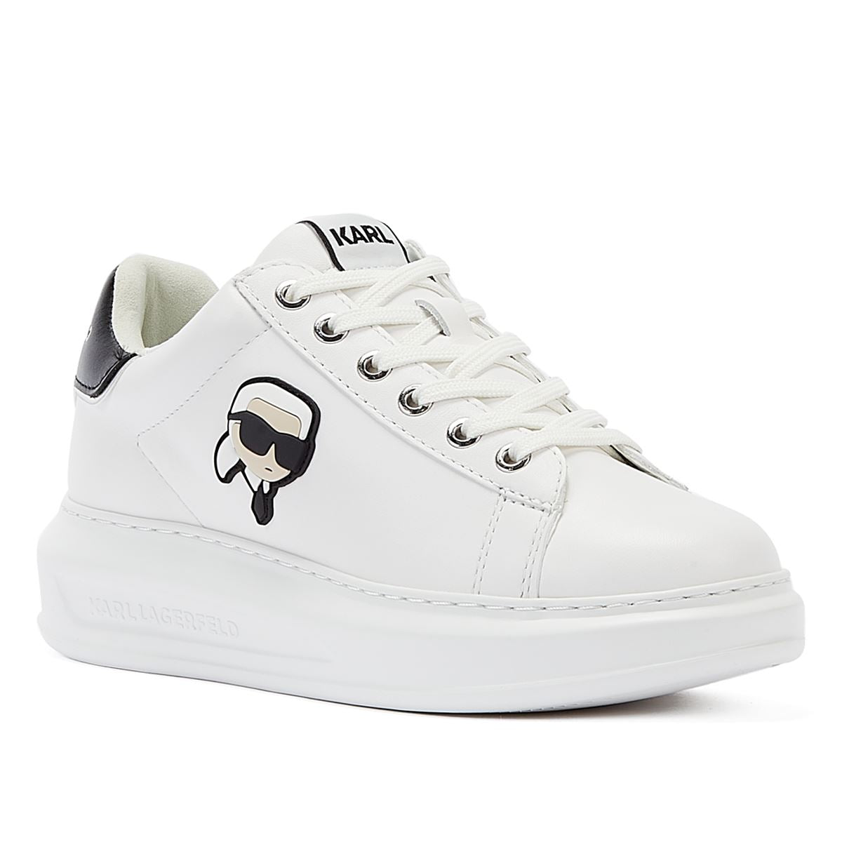 Karl Lagerfeld - KL62530N-011 WOMENS KAPRI KARL NFT LO LACE WHITE