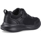 Hush Puppies Marty Trainer Jnr Textile Boy's Black Trainers