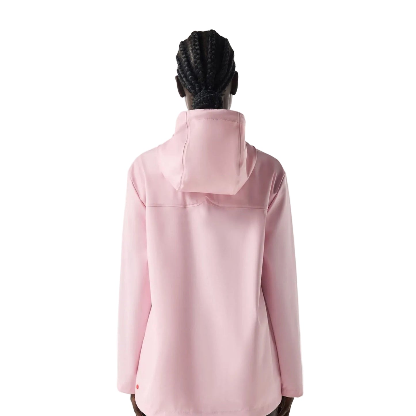 Hunter Izzy Hooded Women's Pink Rain Jacket
