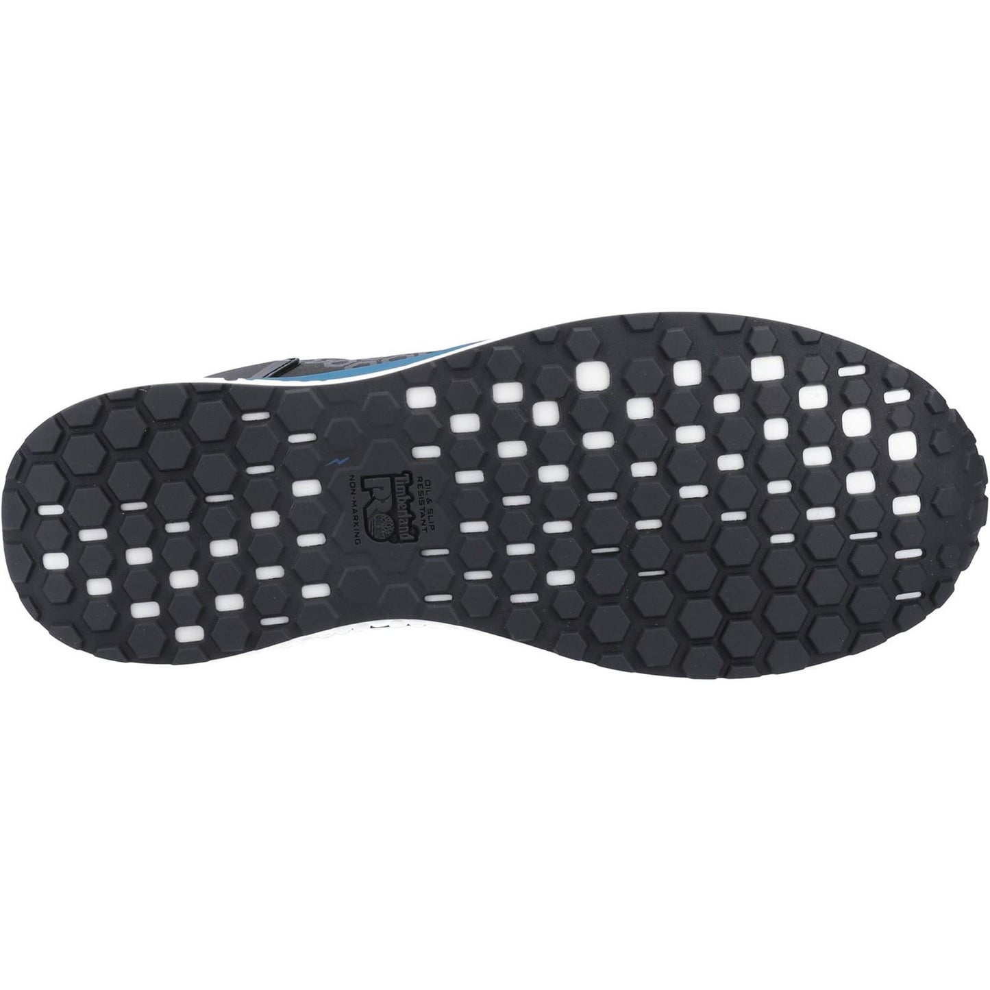 Timberland Pro Men's Reaxion Composite Safety Trainer in Black/Blue