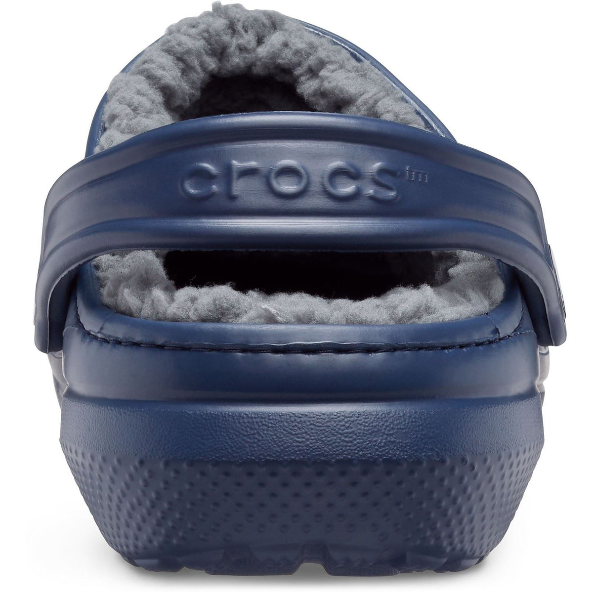 Crocs Unisex Classic Lined Clog in Navy/Charcoal