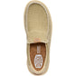 HEYDUDE Mikka Braided Textile Men's Olive Grey/Boulder Tan Loafers