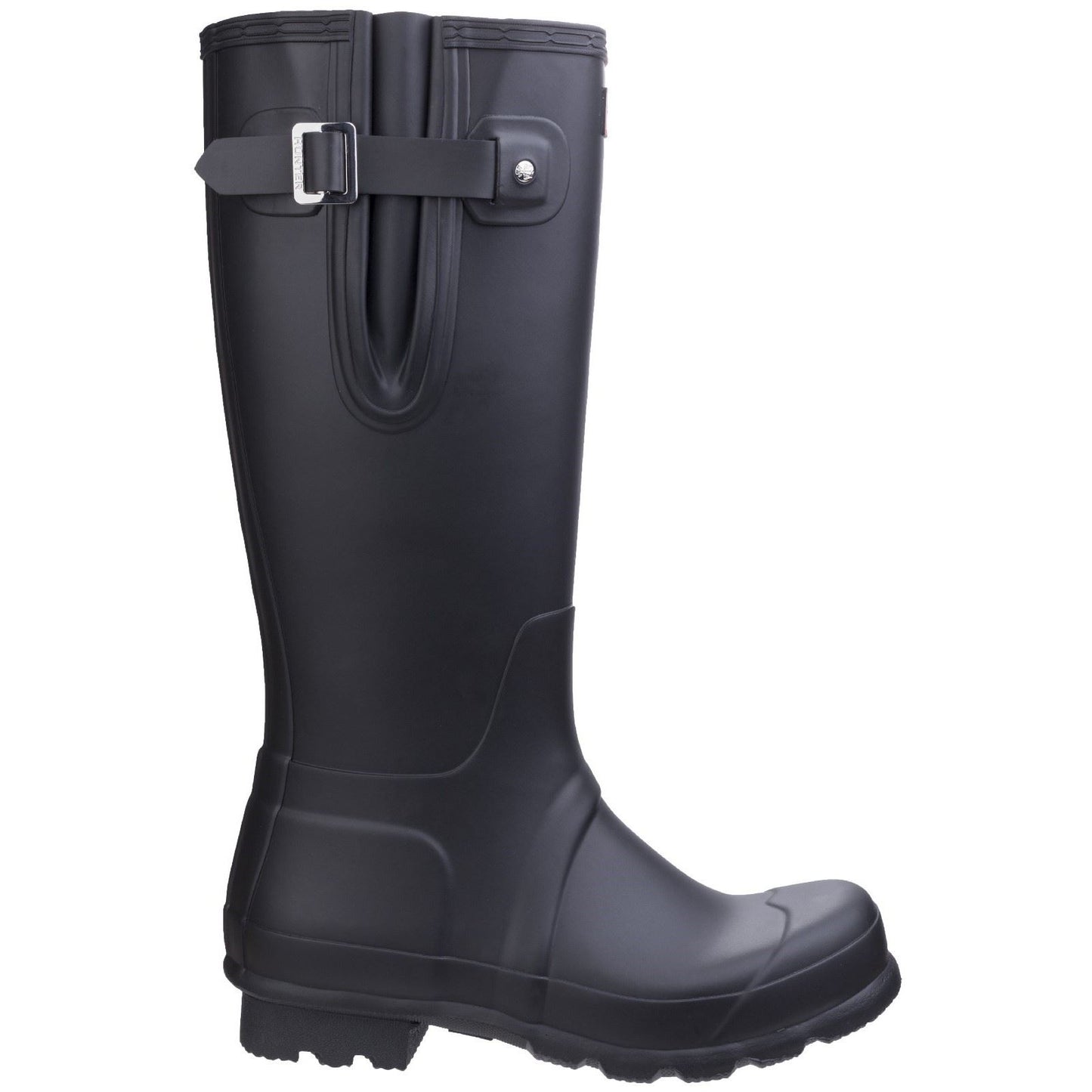 Hunter Men's Original Side Adjustable Wellington Boots in Black