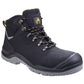 Amblers Safety Unisex AS252 Lightweight Water Resistant Leather Safety Boot in Black