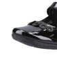 Hush Puppies Christina Patent Leather Youth Black Shoes