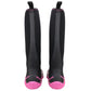 Muck Boots Women's Hale Pull On Wellington Boot in Black/Pink