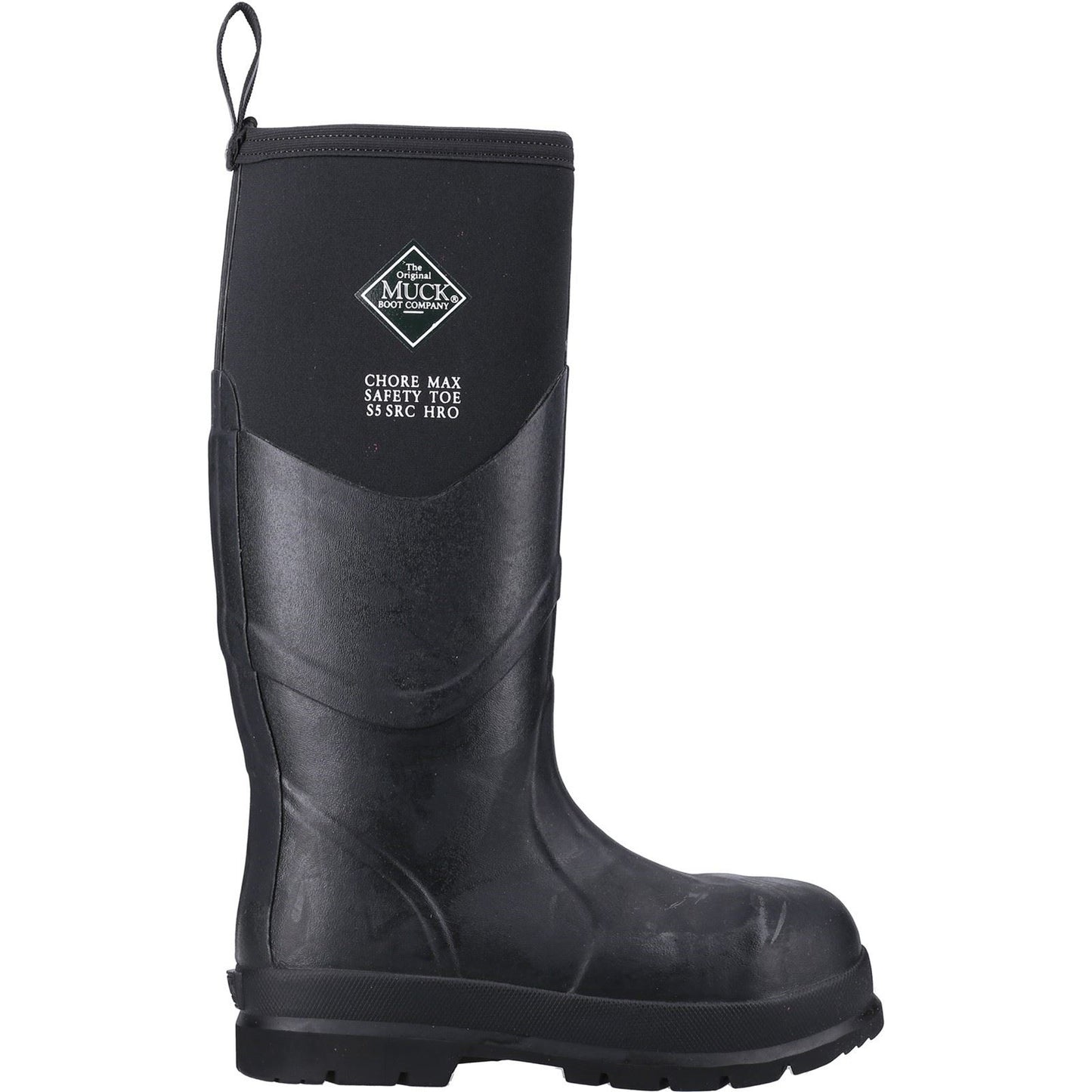 Muck Boots Chore Max S5 Rubber Black Wellington Boots
