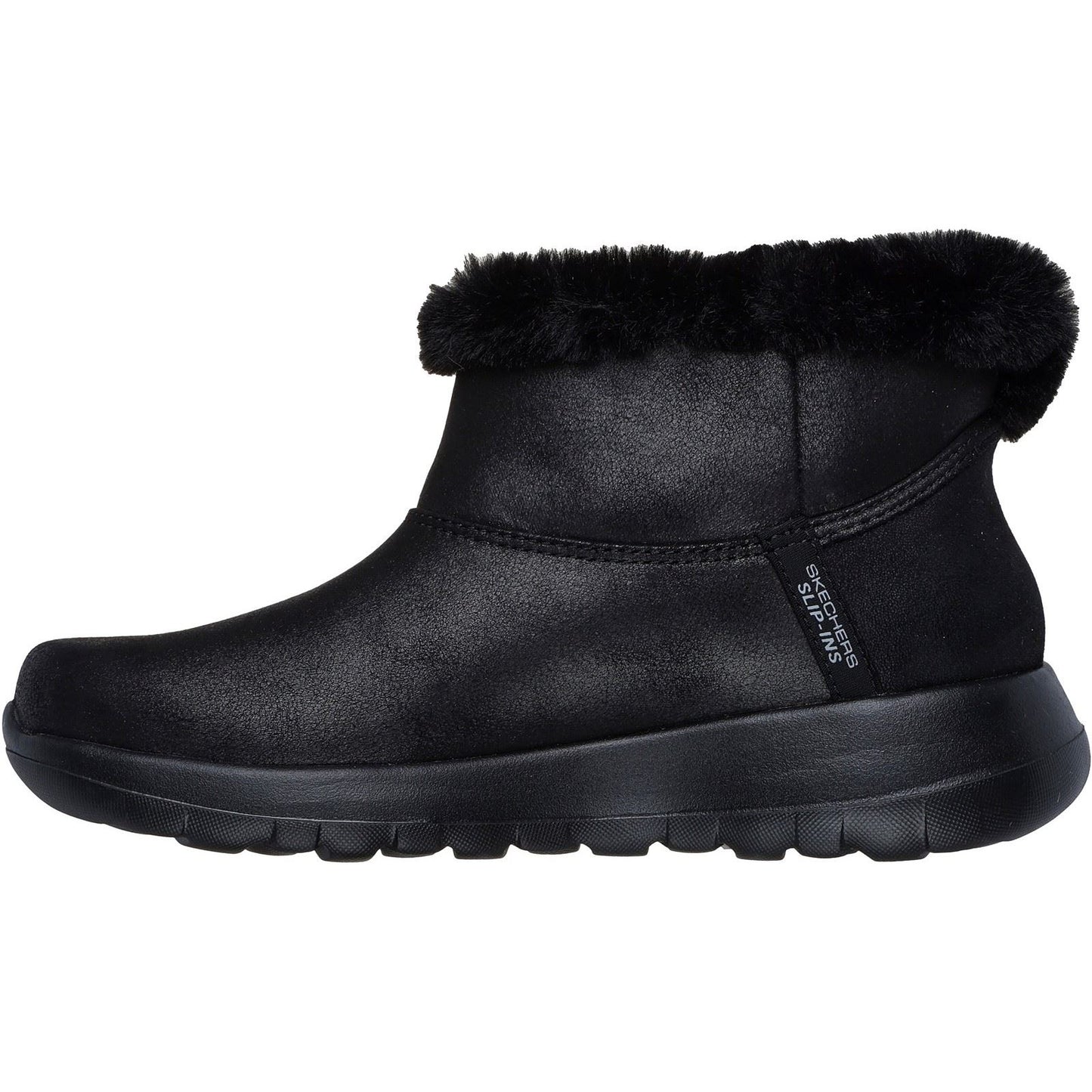 Skechers On-the-GO Joy Cozy Dream Polyester Women's Black Winter Ankle Boots