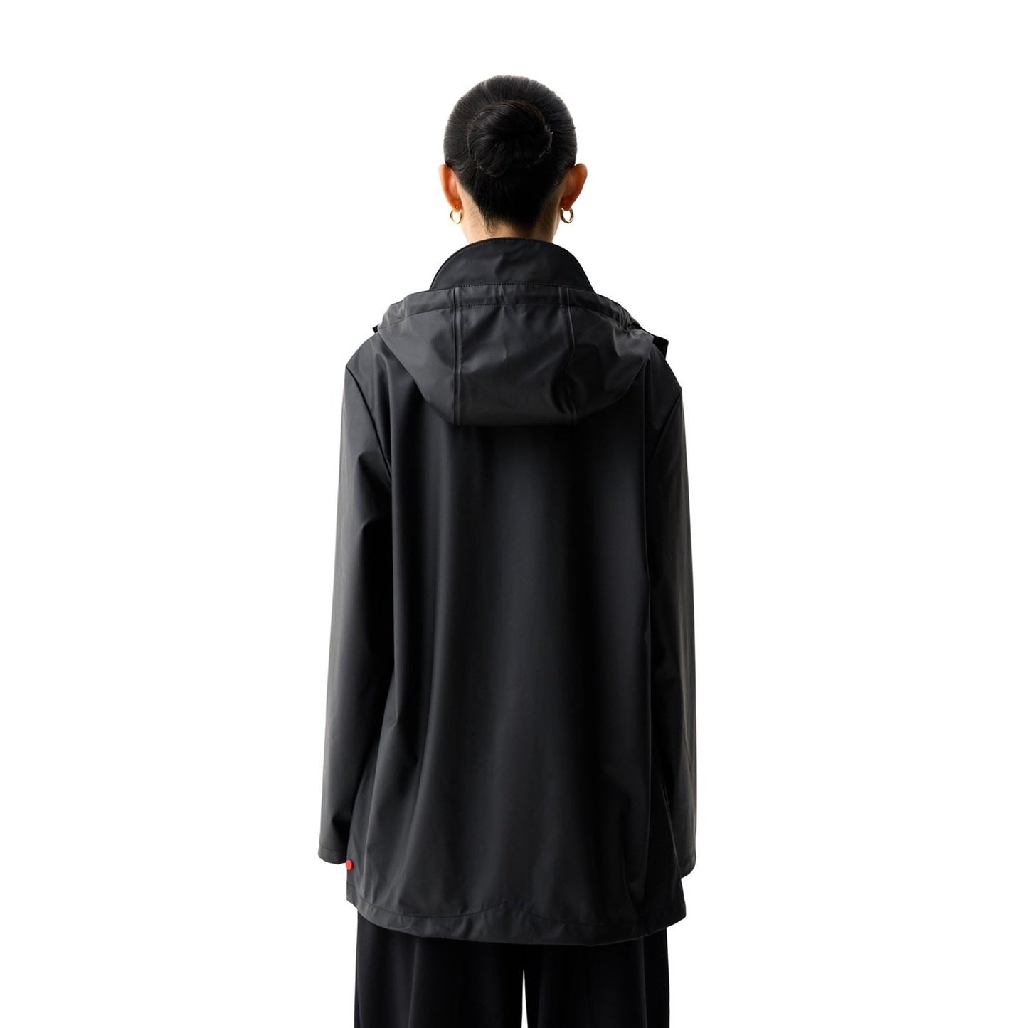 Hunter Jo Parka Unisex Adults Black Rain Jacket