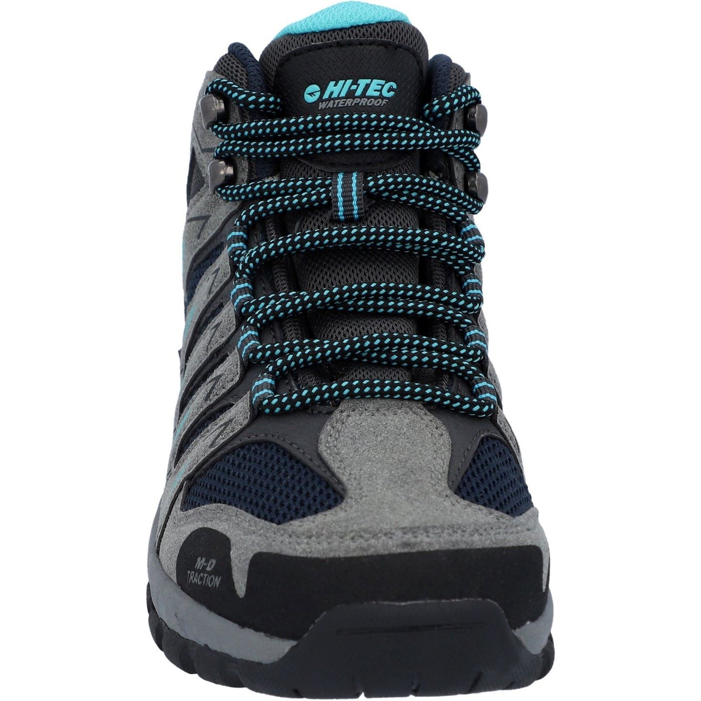 Hi-Tec Corzo Mid PU Suede Women's Graphite Grey/Dark Red Hiking Boots