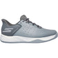 Skechers Performance Slip-ins Relaxed Fit Viper Court Reload Polyurethane Men's Grey/Charcoal Trainers