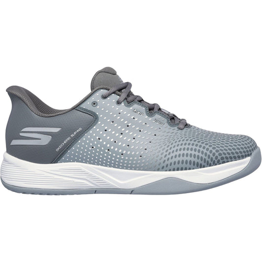 Skechers Performance Slip-ins Relaxed Fit Viper Court Reload Polyurethane Men's Grey/Charcoal Trainers