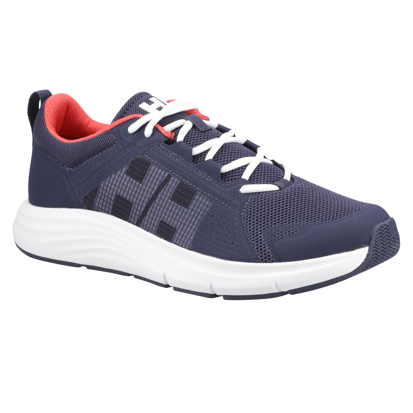 Helly Hansen Sport Men's AHIGA EVO 5 Trainers in Navy/Alert Red
