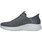 Skechers Men's Skech-Lite Pro Primebase Trainers in Charcoal/Blue