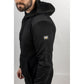 Caterpillar Men's Essentials Hooded Sweatshirt in Black