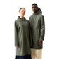 Hunter Andrea PU Rain Coat Unisex Adults Green Rain Coat