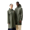 Hunter Andrea PU Rain Coat Unisex Adults Green Rain Coat